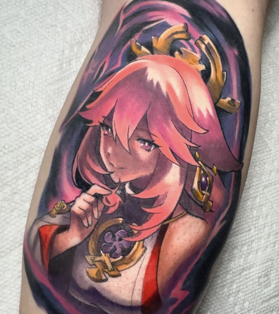 Yae Miko tattoo